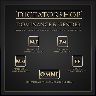 DICTATORSHOP gender and dominance key