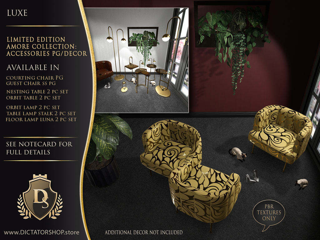 Luxe - LE Amore Collection: Accessories PG/Decor