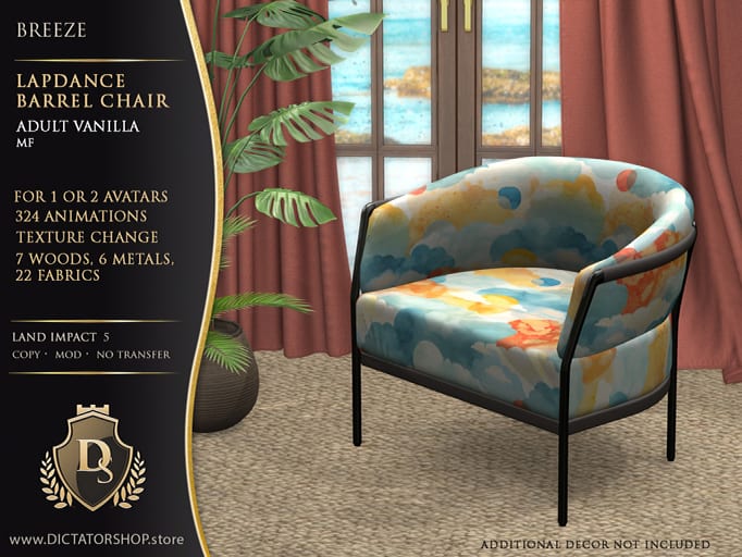 Breeze - Lapdance Barrel Chair