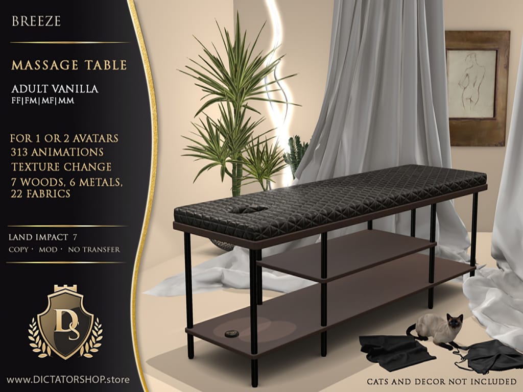 Breeze - Massage Table OMNI