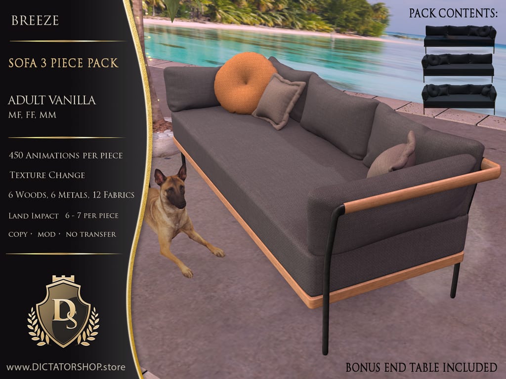 Breeze - Sofa 3pc Pack