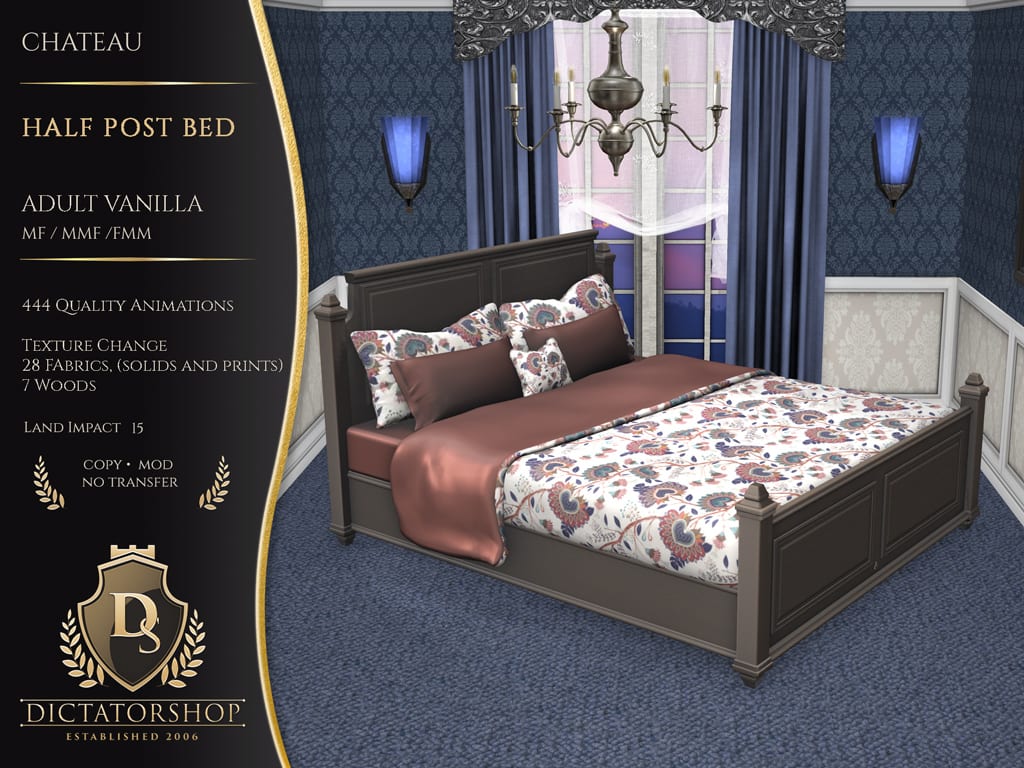 Chateau - Half Post Bed