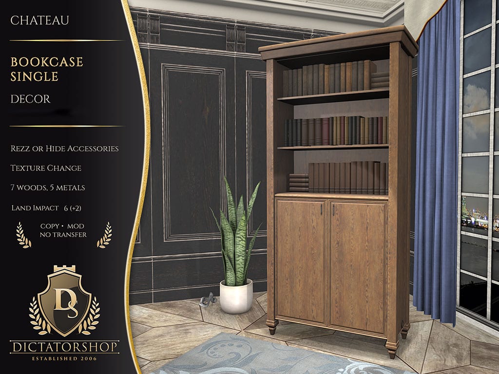 Chateau - Bookcase Single
