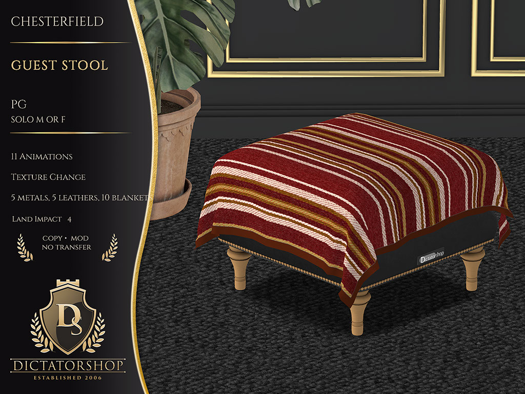Chesterfield - Stool