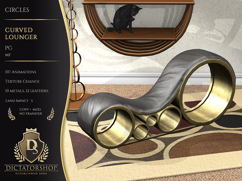 Circles - Curved Lounger