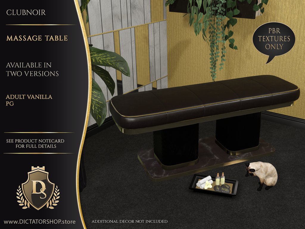ClubNoir - Massage Table OMNI