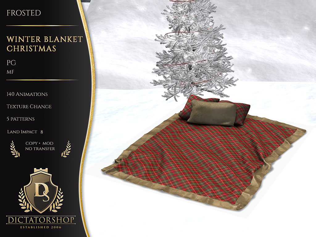 Frosted - Winter Blanket Christmas