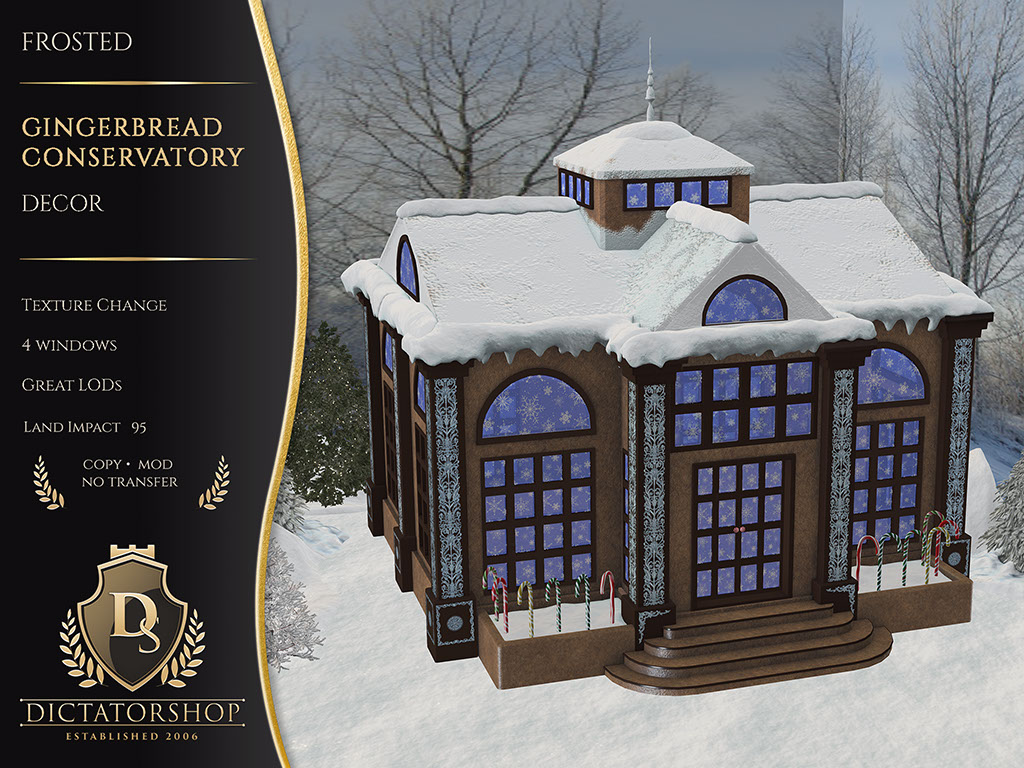 Frosted - Gingerbread Conservatory
