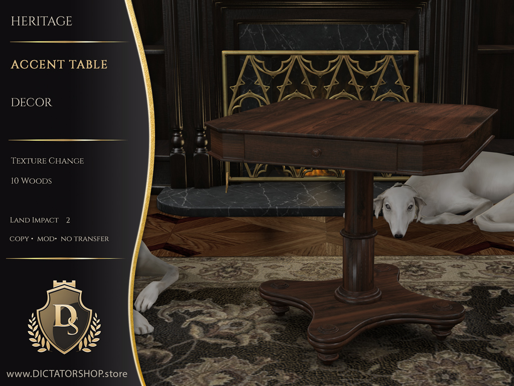 Heritage - Accent Table