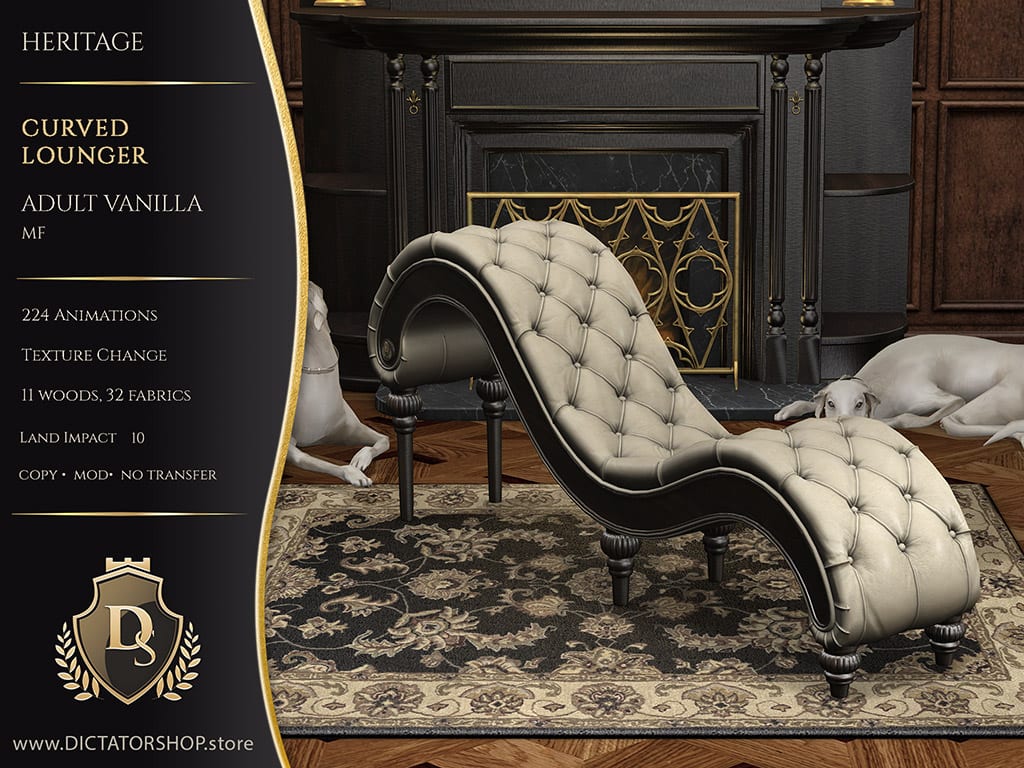 Heritage - Curved Lounger
