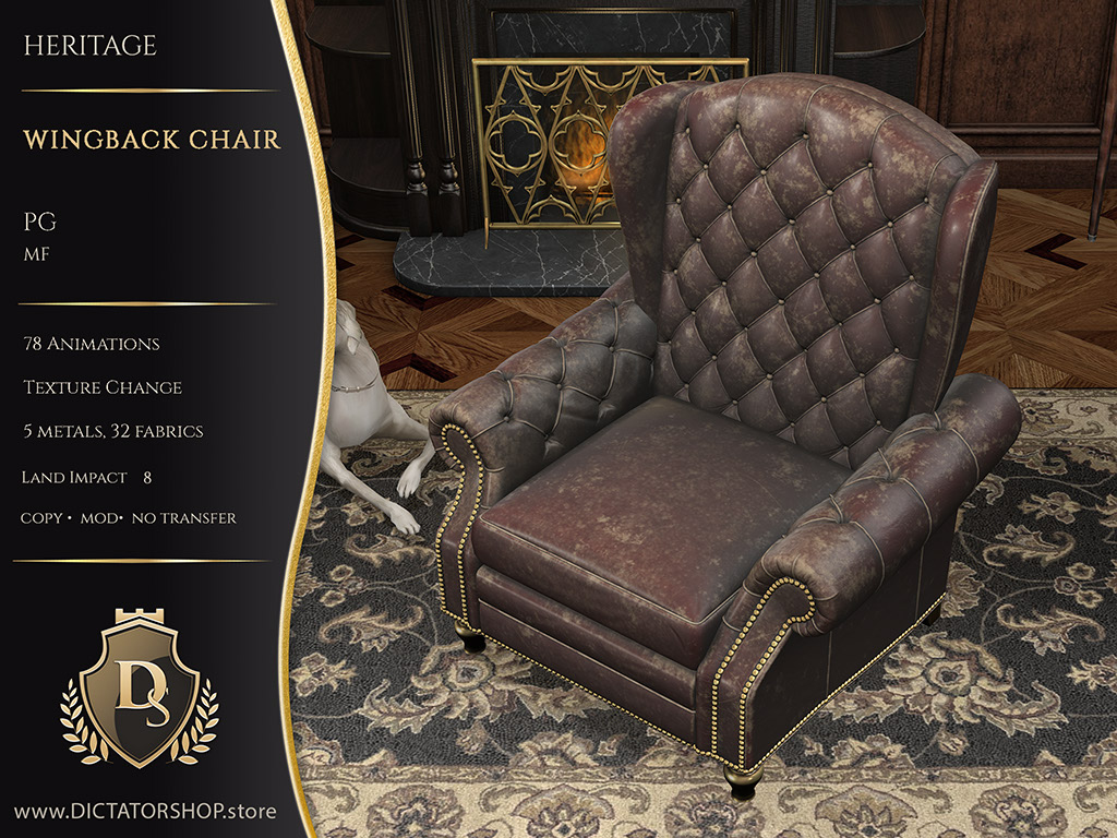 Heritage - Wingback Chair