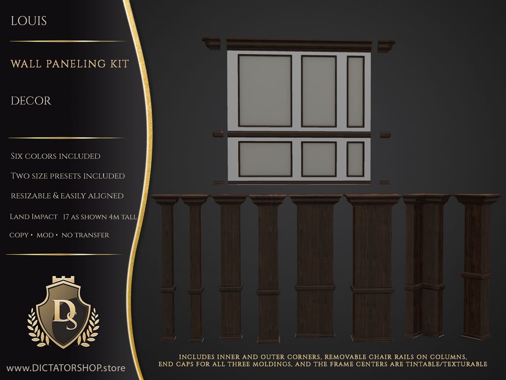Louis - Wall Paneling Kit