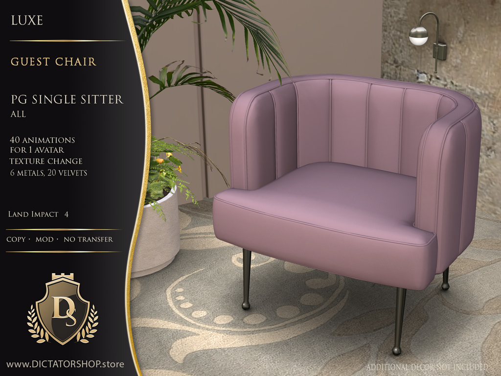 Luxe - Guest Chair SS