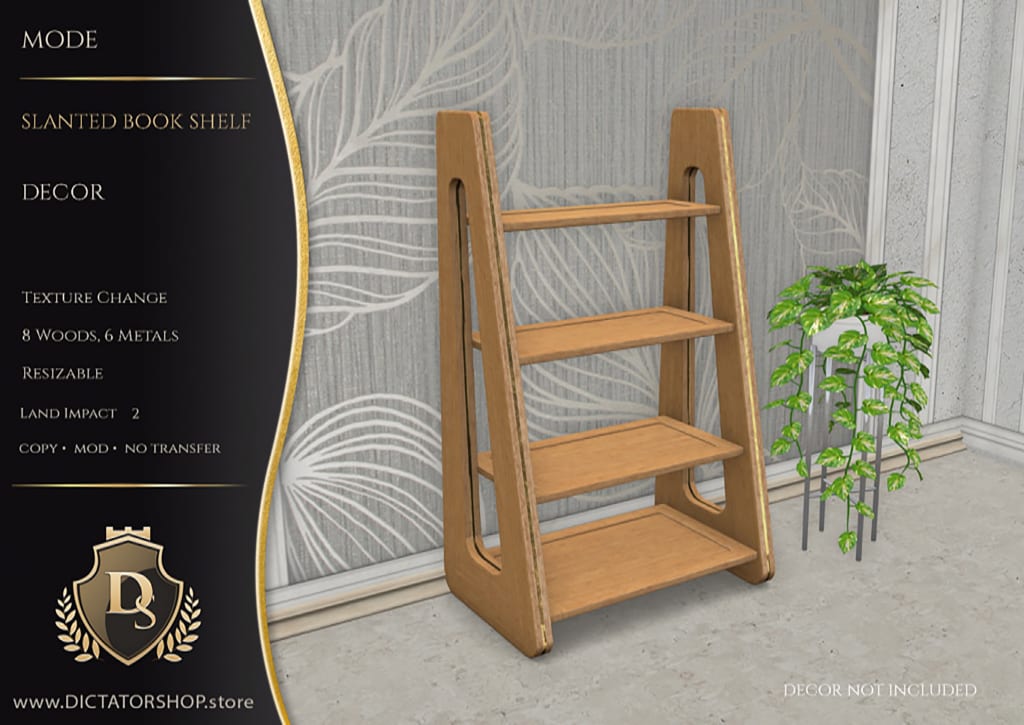 Mode - Slanted Book Shelf