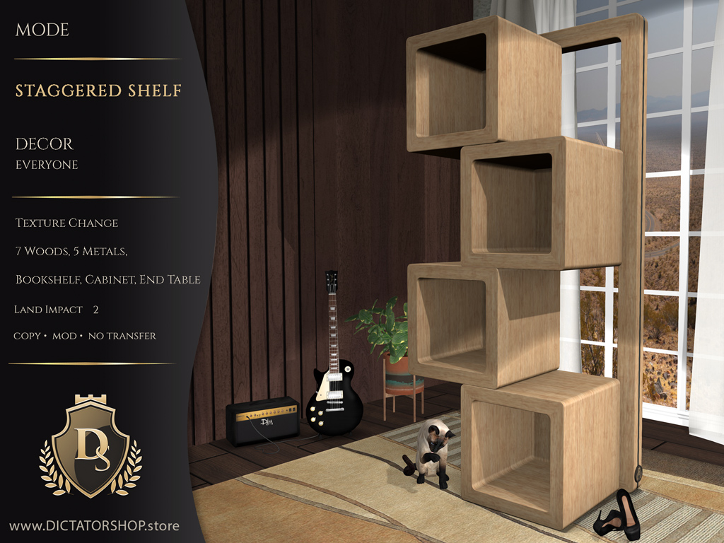 Mode - Staggered Shelf