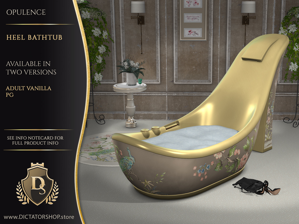 Opulence - Heel Bathtub