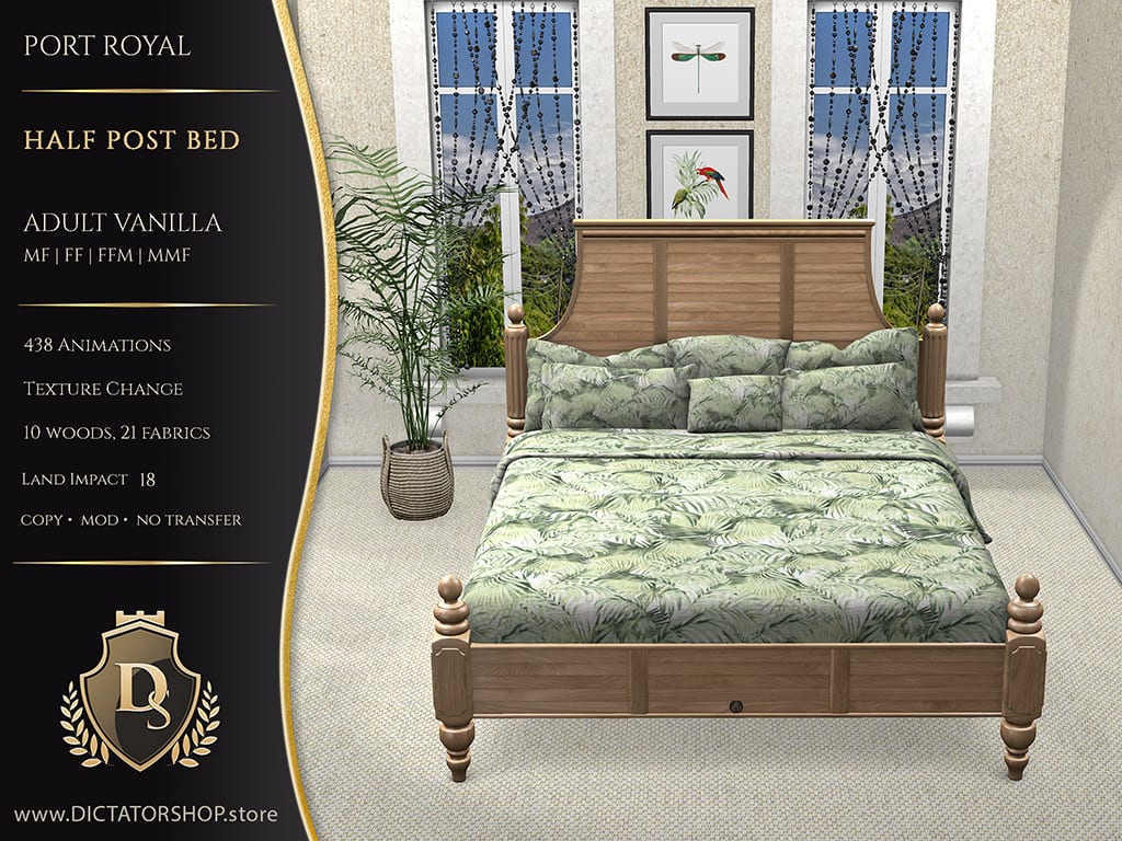 Port Royal - Half Post Bed