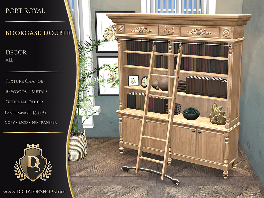 Port Royal - Bookcase Double
