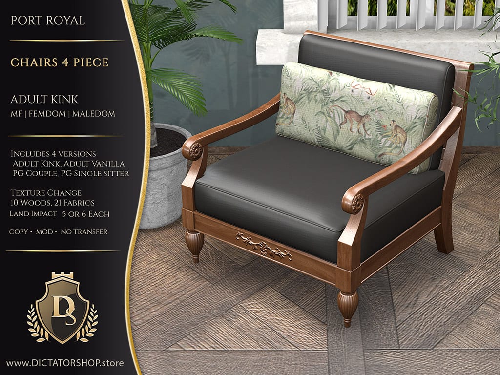 Port Royal - Chairs 4 Piece Fatpack