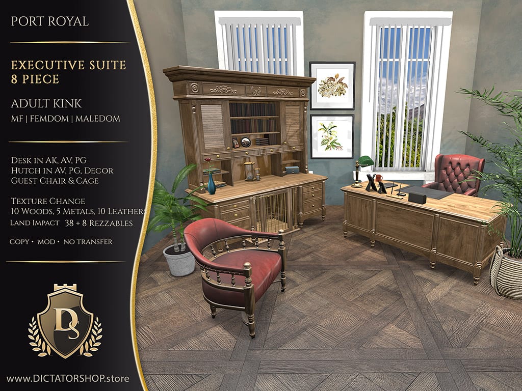 Port Royal - Executive Suite 8 Piece Fatpack