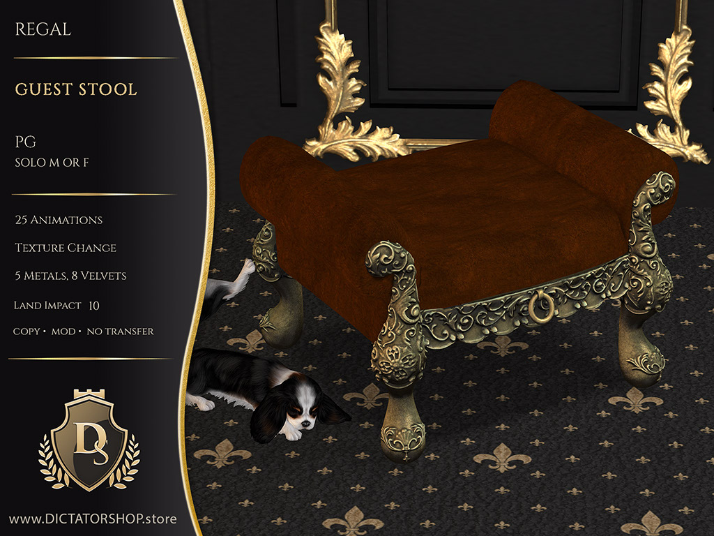 Regal - Guest Stool SS