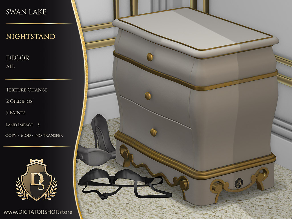 Swan Lake - Nightstand