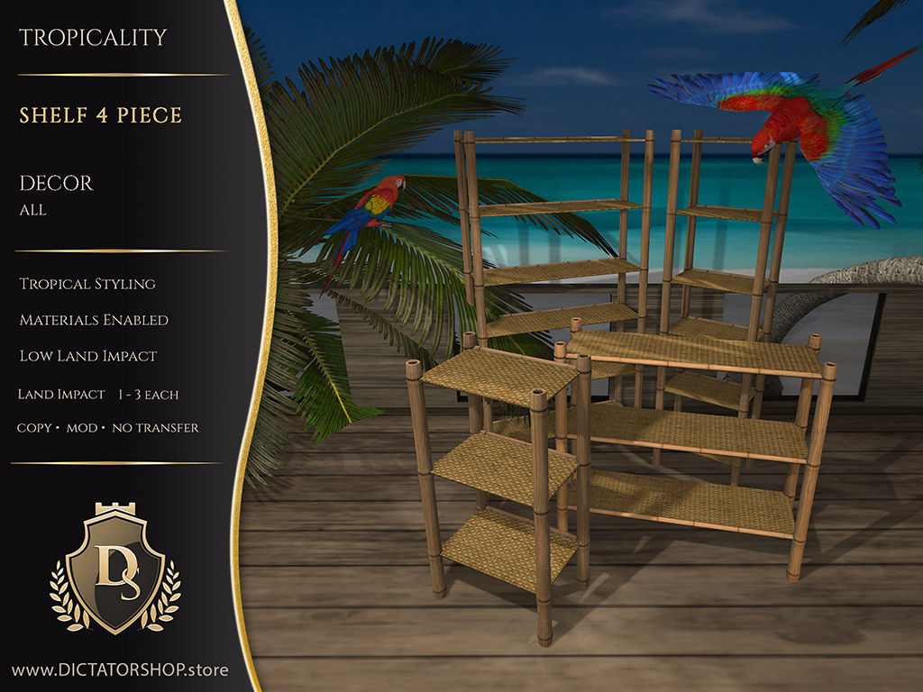Tropicality - Shelf 4 Piece Fatpack