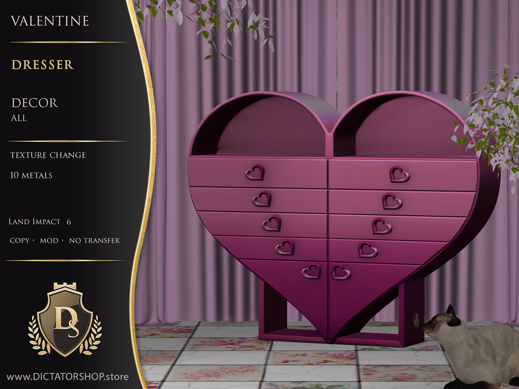 Valentine - Dresser