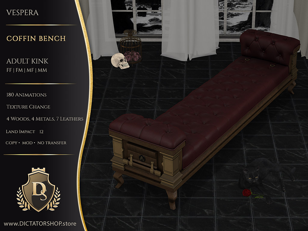 Vespera - Coffin Bench OMNI