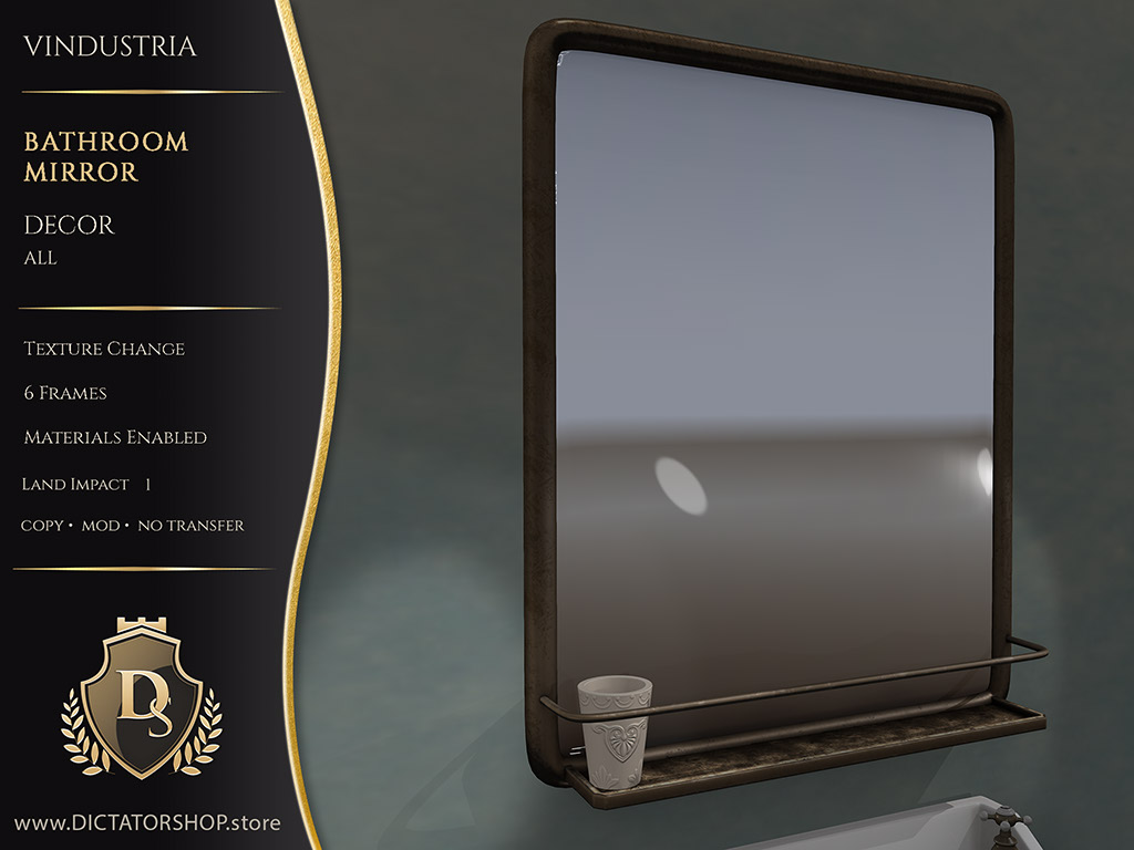 Vindustria - Bathroom Mirror