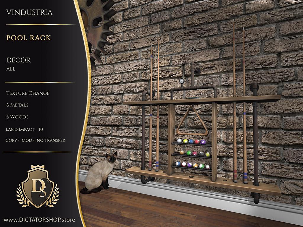 Vindustria - Pool Rack